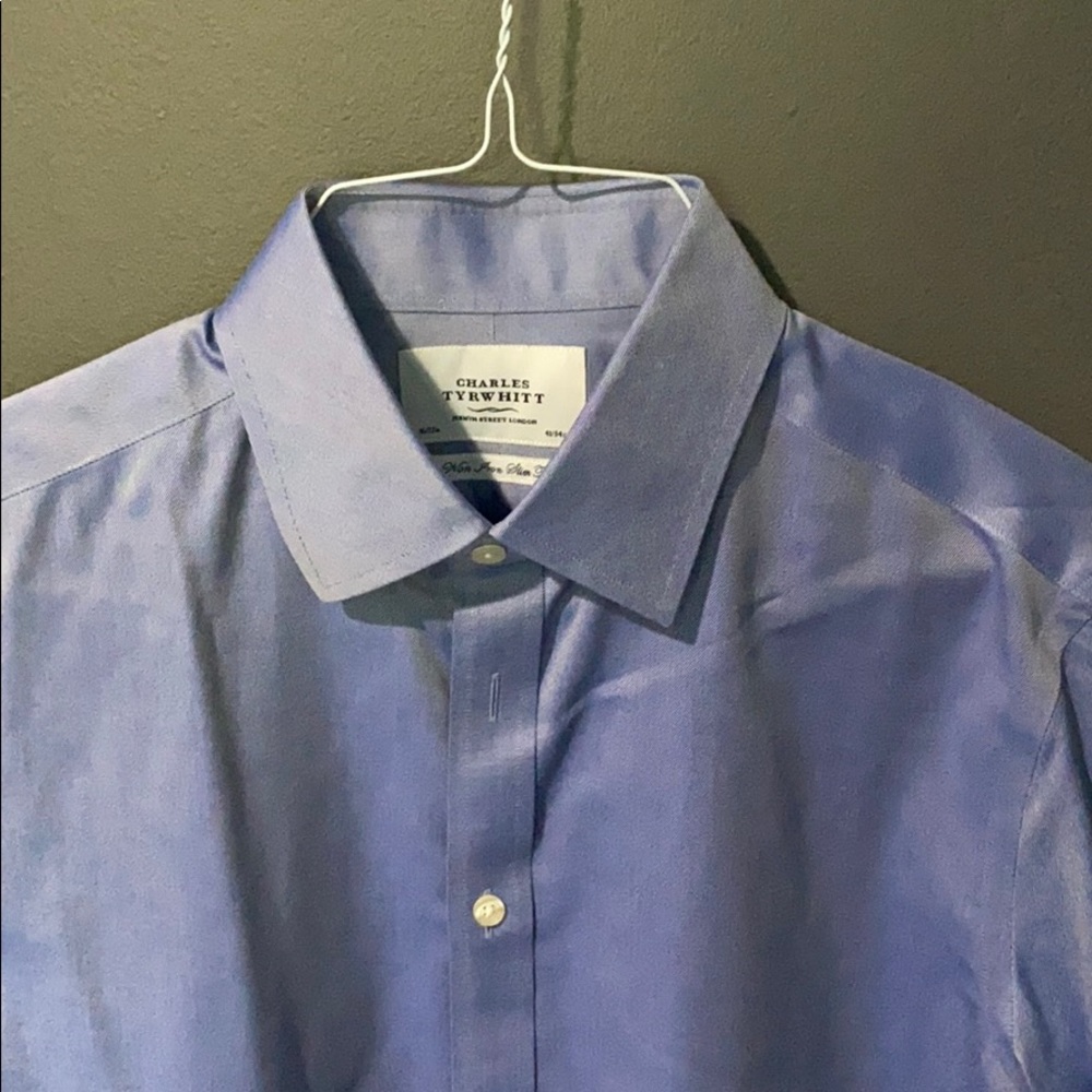 Blue dress shirt